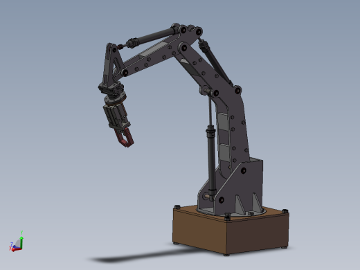 简易气动机械臂