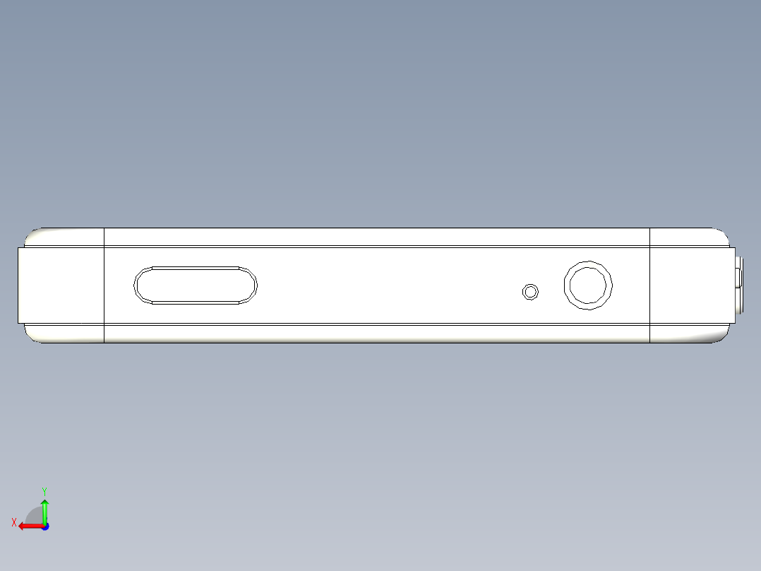 苹果iphone后视图