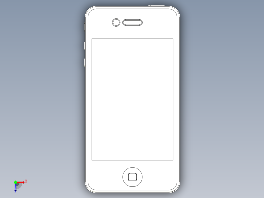 苹果iphone俯视缩略图