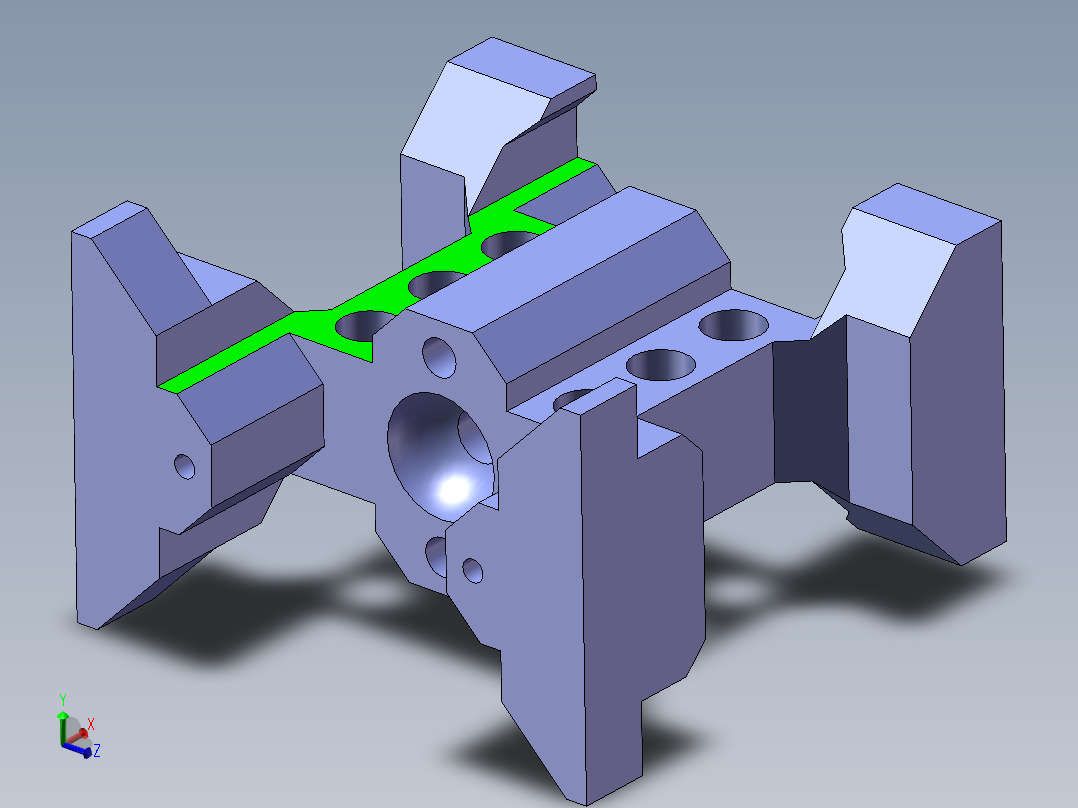第10届练习题    3D10-H5-SW16主视图