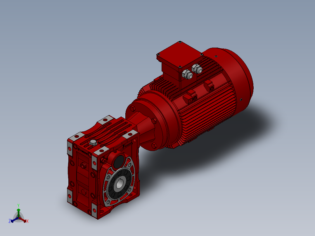 准双曲面齿轮减速机