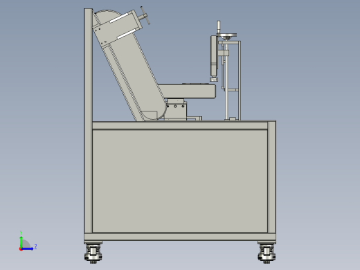 塑料板弹性检测装置左视缩略图