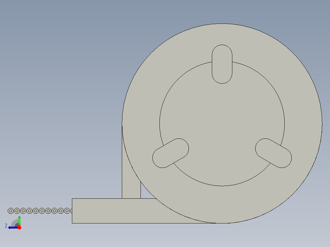 振动盘100x160右视图