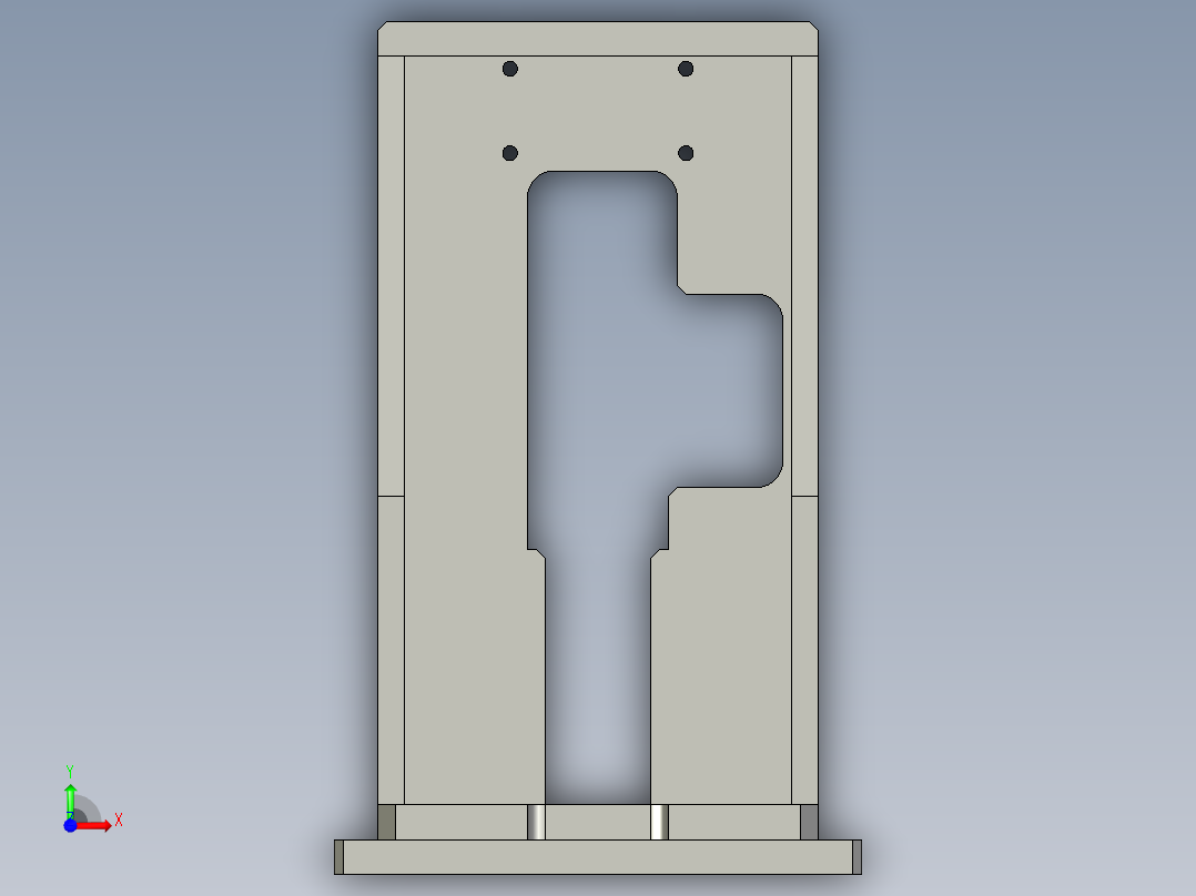 十字滑台式上料系统装配1210前视图