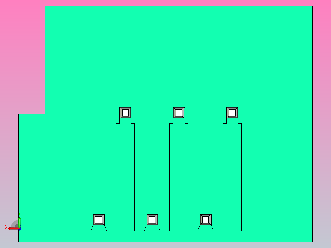 端子2EDGRTM-5.0-06P-14-00AH后视图