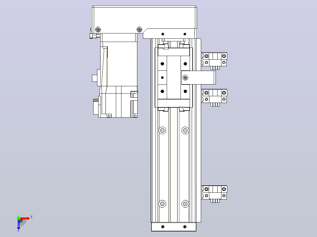 钢基模组TPA-KSR-5002C-200A1-ML-H1S1俯视图