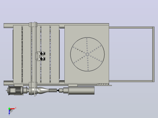 切削设备mach3-cnc-router-welding-table-模型格式为 stp俯视缩略图