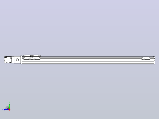 机器人皮带驱动直线轴TPA-GCB-50-P42-L700-QL-M10-N3右视缩略图