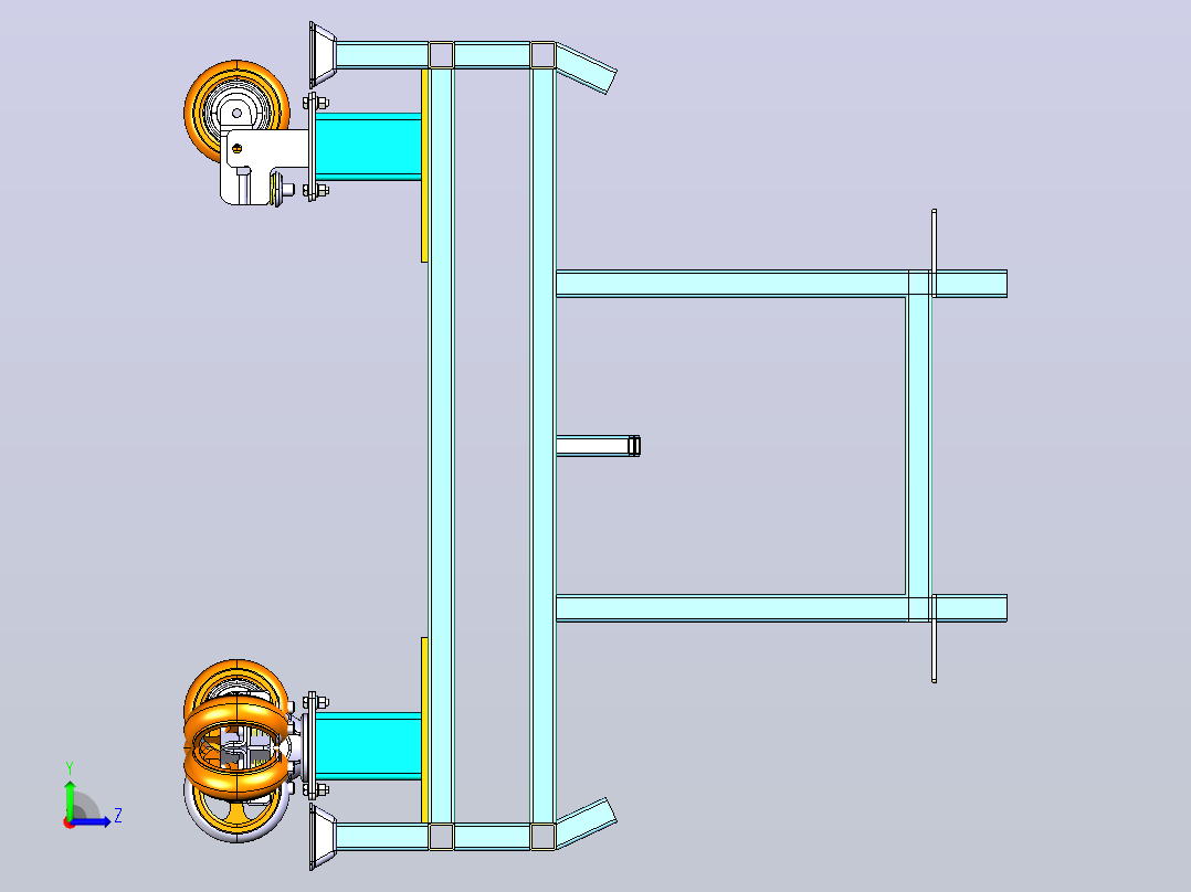 工装器具左视图