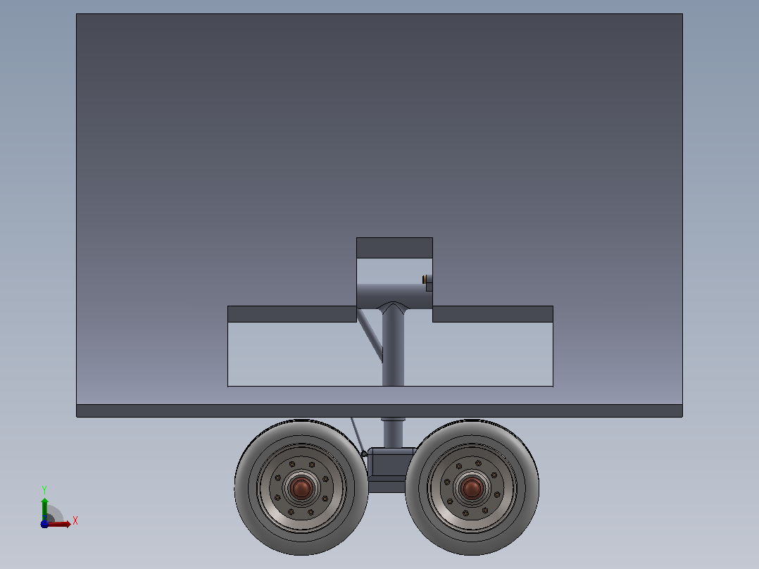 车轮3D模型前视图