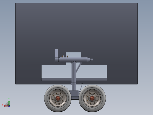 车轮3D模型后视缩略图