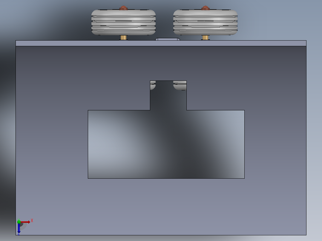 车轮3D模型俯视图