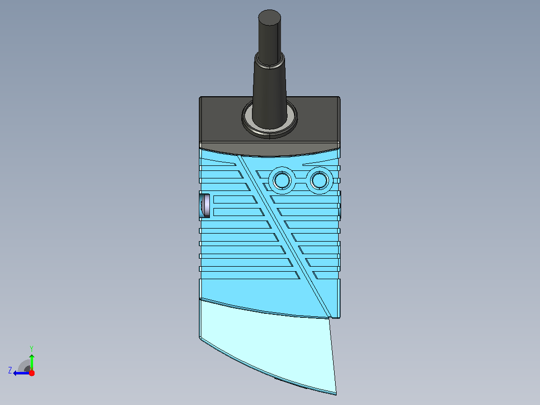 CLV612-C2000条码扫描器右视图