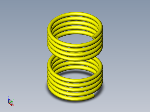 装卸式自由滚轮正等轴测缩略图