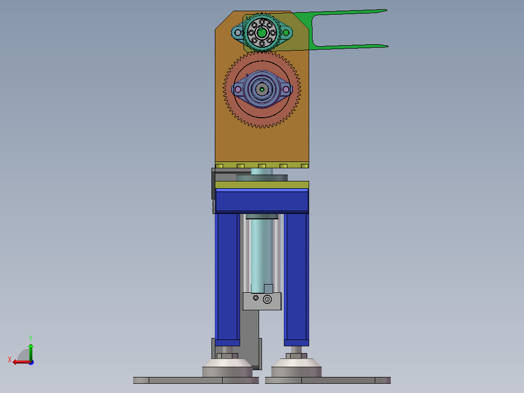 180度翻转装置sw18可编辑后视图