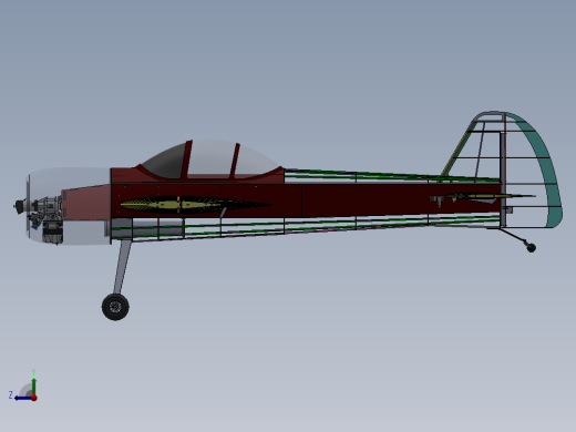 特技飞机油动航模右视缩略图