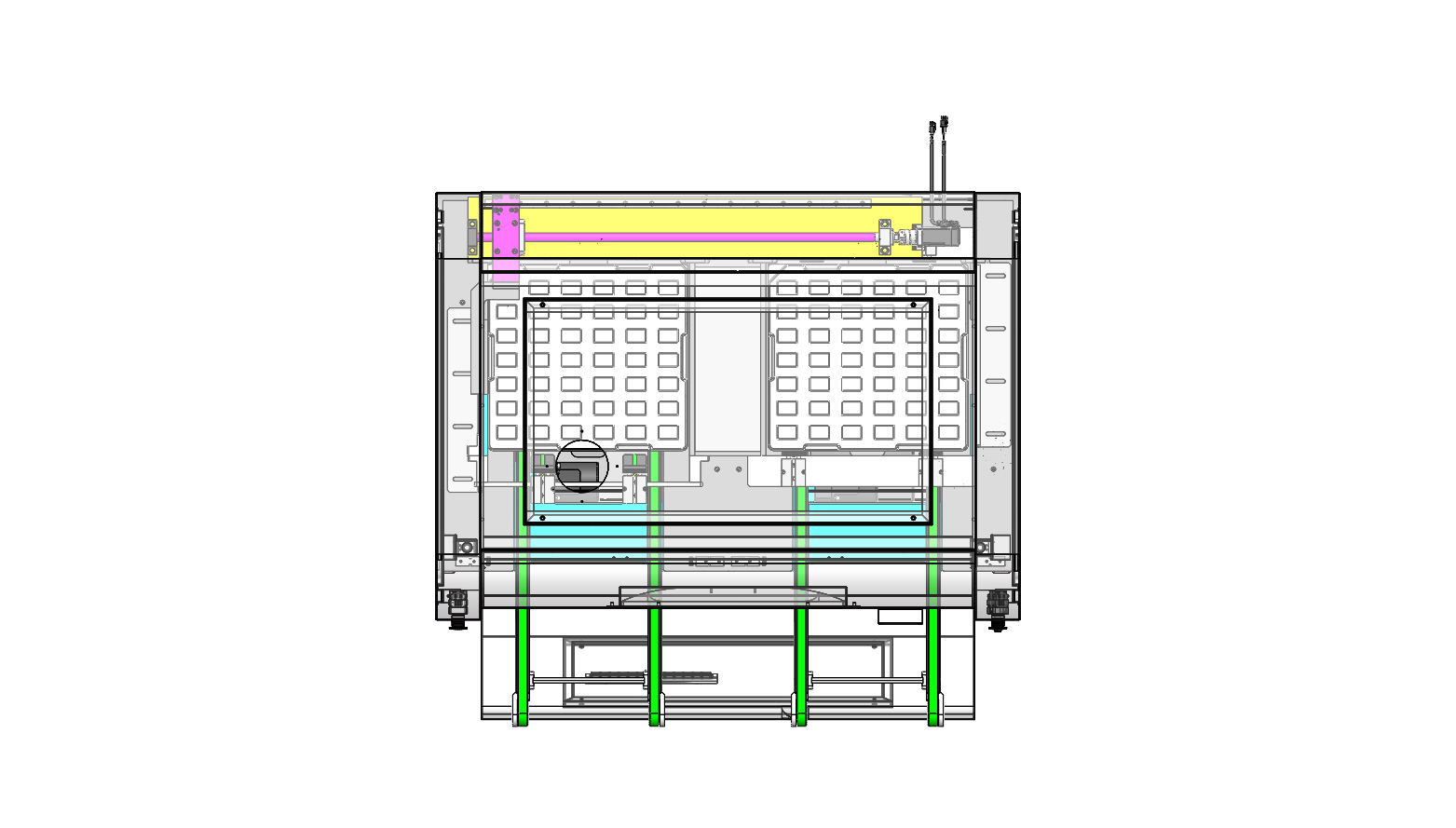 Tray盘自动上料机sw17可编辑