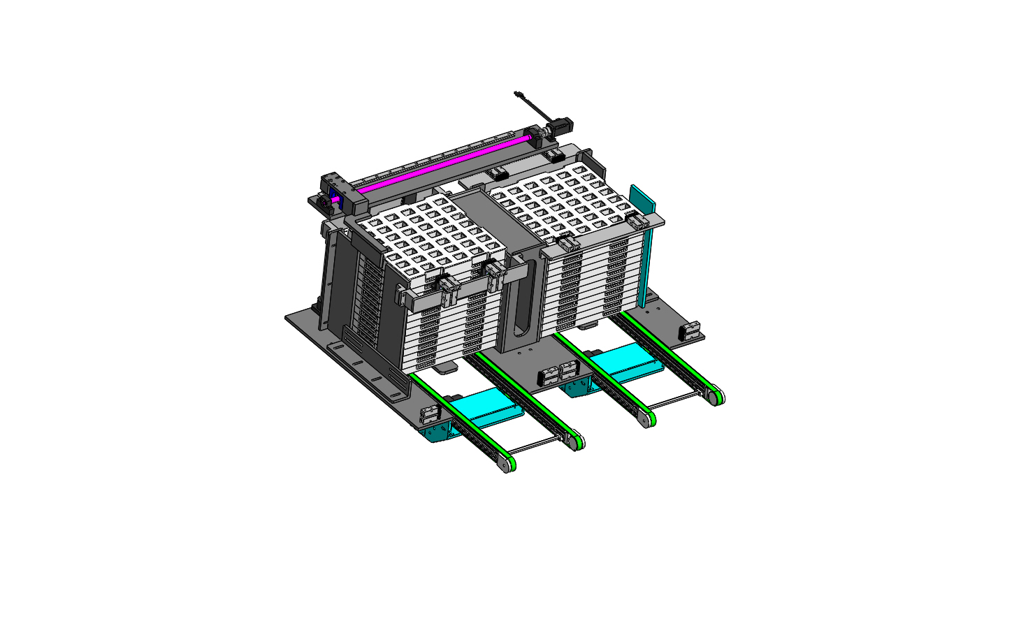 Tray盘自动上料机sw17可编辑