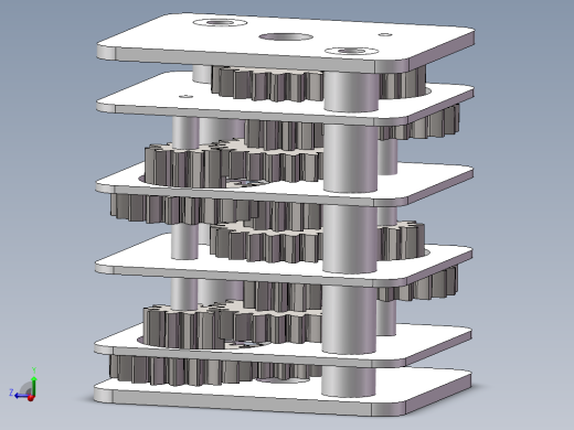蜘蛛四足仿生机构