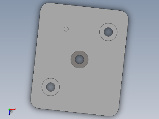 蜘蛛四足仿生机构俯视缩略图