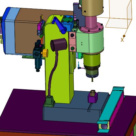 小型电子伺服压力压装机