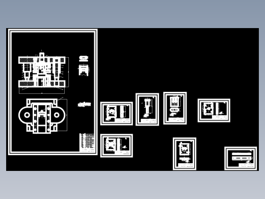 中铰链垫片级进模设计