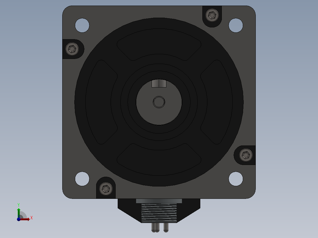 利川80毫米1KW伺服带中断前视图