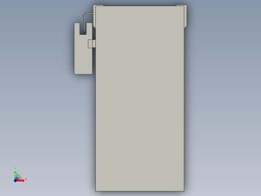 直线模组LHA6-S800-D-200W(16丝杆)设计图纸前视缩略图