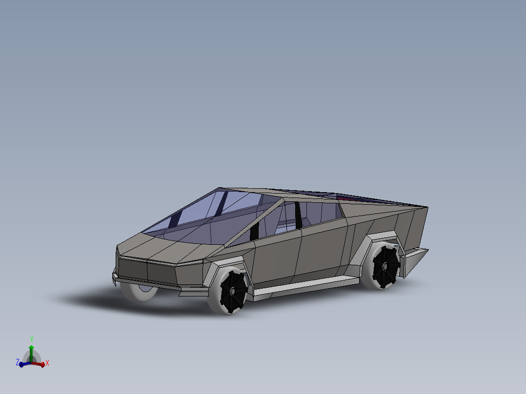 特斯拉Cybertruck14主视图