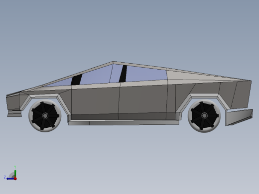 特斯拉Cybertruck14右视缩略图