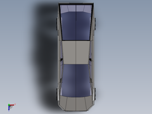 特斯拉Cybertruck14俯视缩略图