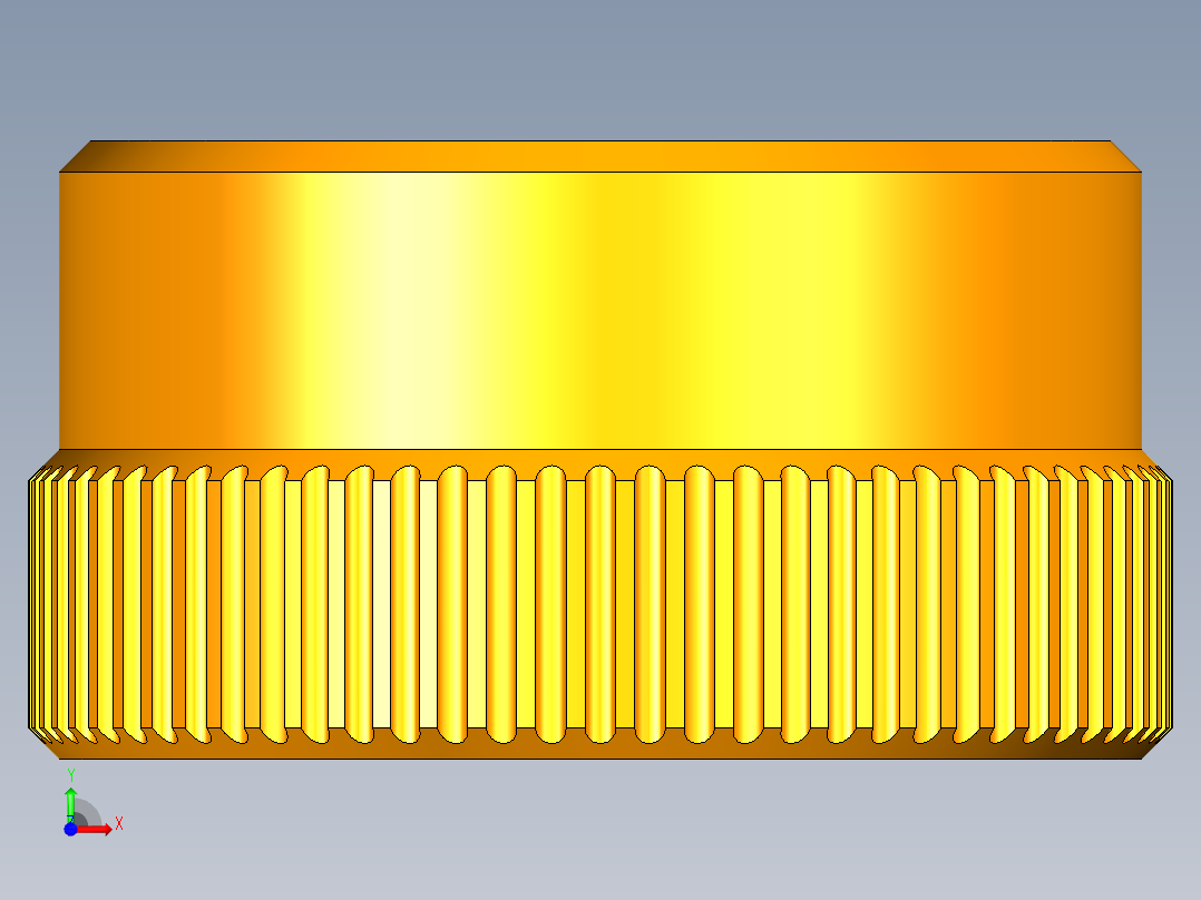 UG滑轮机构模型前视图
