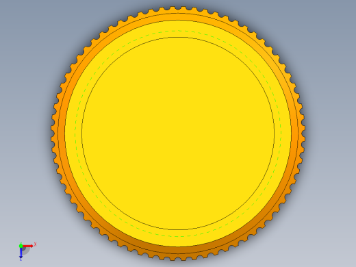 UG滑轮机构模型俯视缩略图