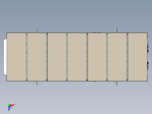 2100 kVA柴油发电机俯视缩略图