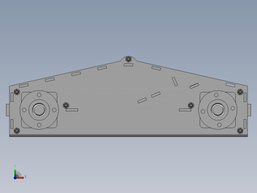 新型行走车轮架组装-新型遥控全地形八轮驱动运输车2前视缩略图