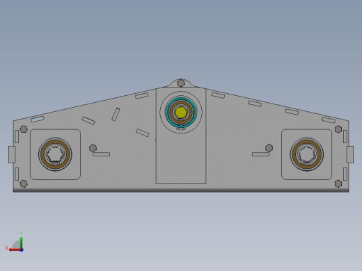 新型行走车轮架组装-新型遥控全地形八轮驱动运输车2后视缩略图