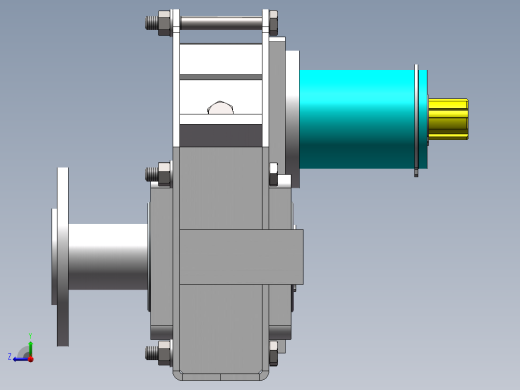 新型行走车轮架组装-新型遥控全地形八轮驱动运输车2右视缩略图