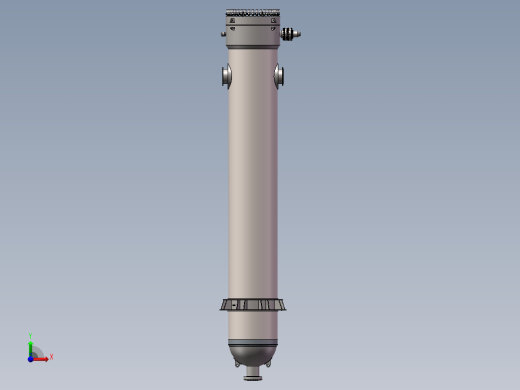 氨合成塔外壳SD图纸前视缩略图