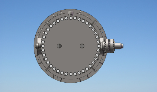 氨合成塔外壳SD图纸缩略图
