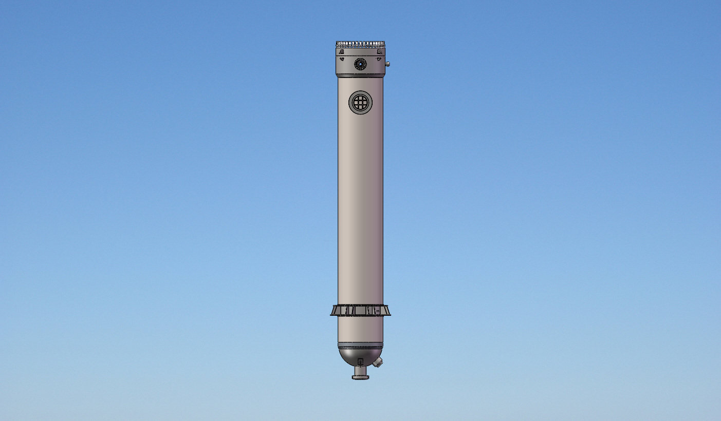 氨合成塔外壳SD图纸