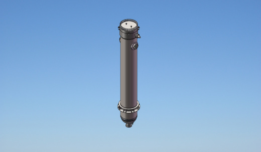 氨合成塔外壳SD图纸缩略图