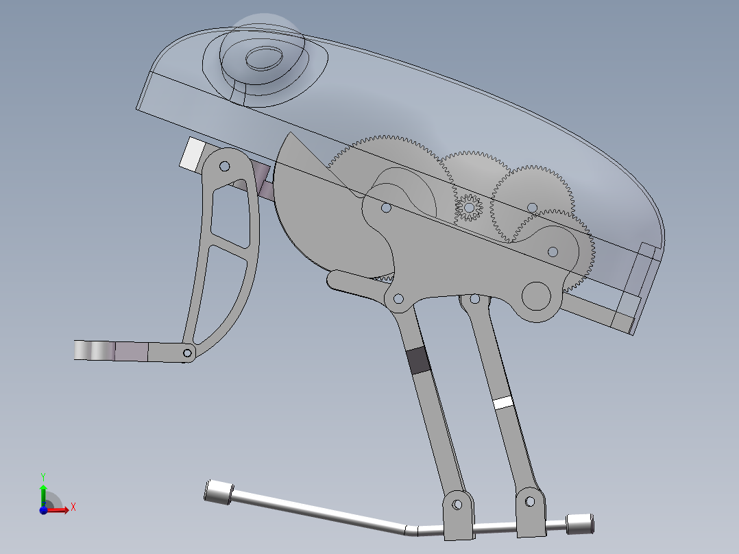 sw仿生青蛙前视图