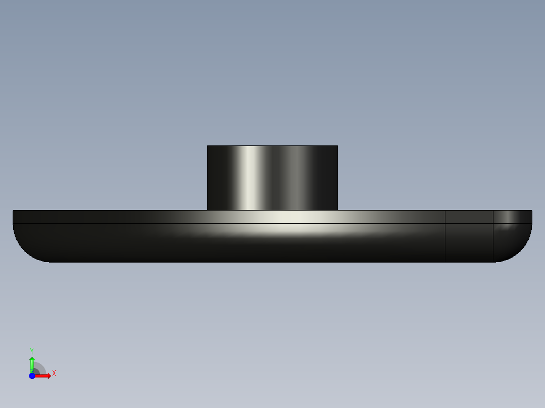 型材-BR 40X40R COVER CAP 3842548785前视图