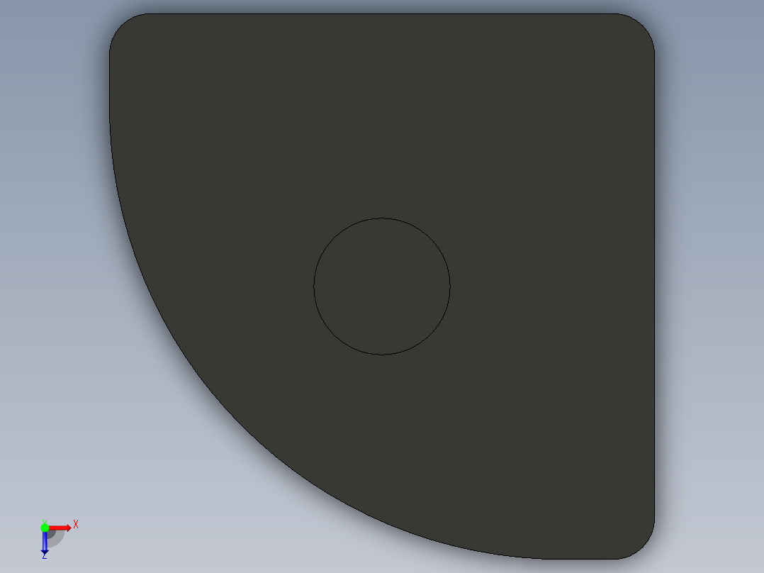 型材-BR 40X40R COVER CAP 3842548785俯视图