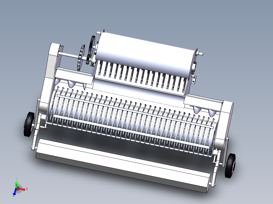 圆型草捆打捆机 牧草捡拾和运输机构