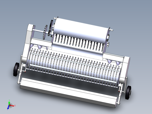 圆型草捆打捆机 牧草捡拾和运输机构