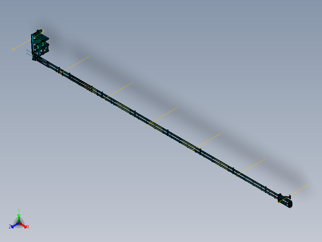 张力桁架3D数模图纸 附工程图