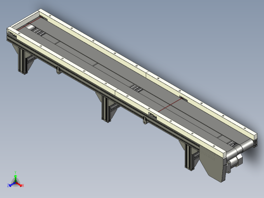 双列皮带线正等轴测缩略图