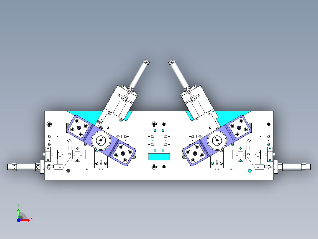 壳帽在线压入设备设计前视图