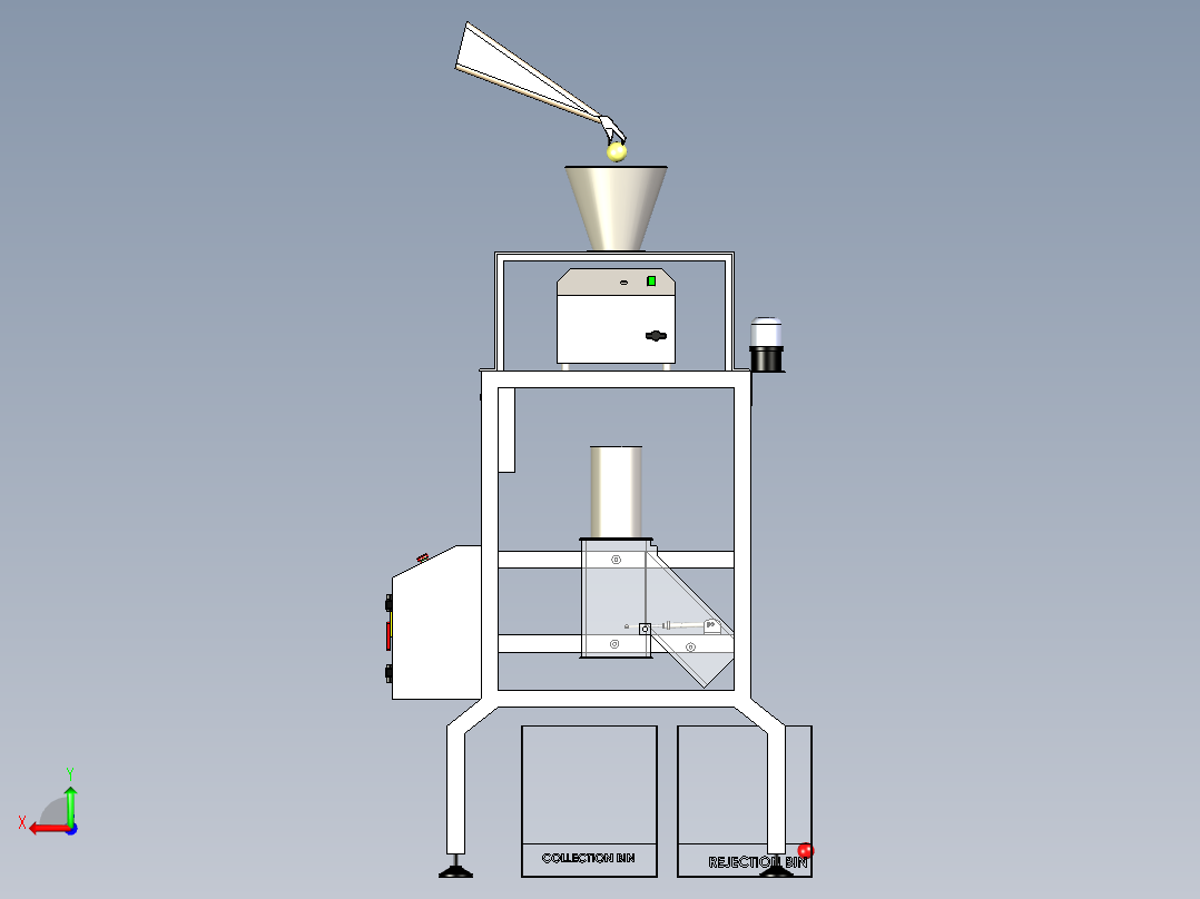 B3003477-金属探测器 ( GFMD - 100 )后视图